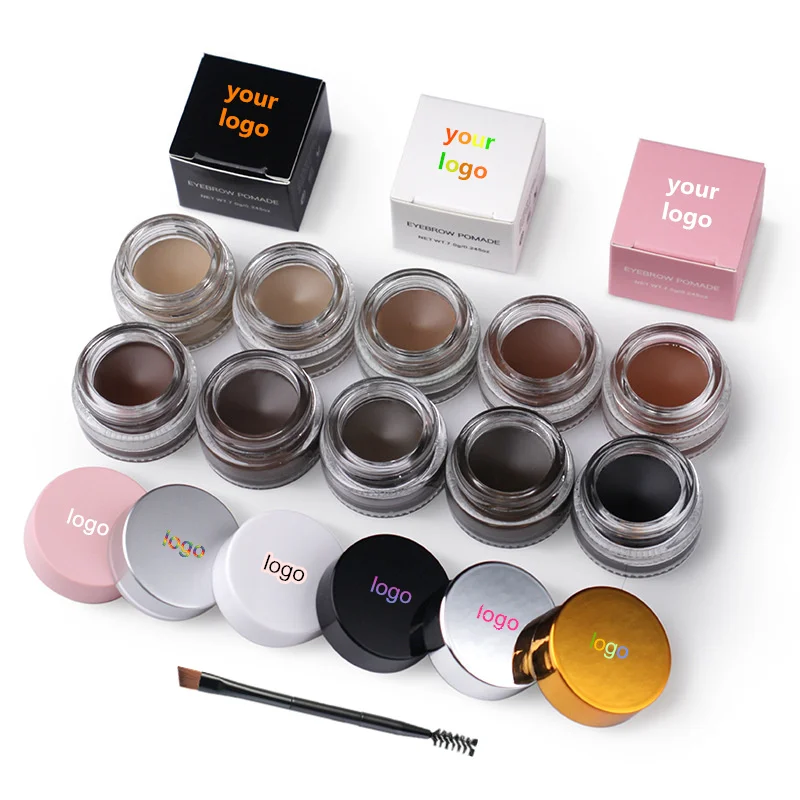 Newest Custom Logo Makeup Eyebrow Gel 10 Colors Waterproof Private Label Eye Brow Cream Gel Pomade, Multi-colored
Newest Custom Logo Makeup Eyebrow Gel 10 Colors Waterproof Private Label Eye Brow Cream Gel Pomade, Multi-colored