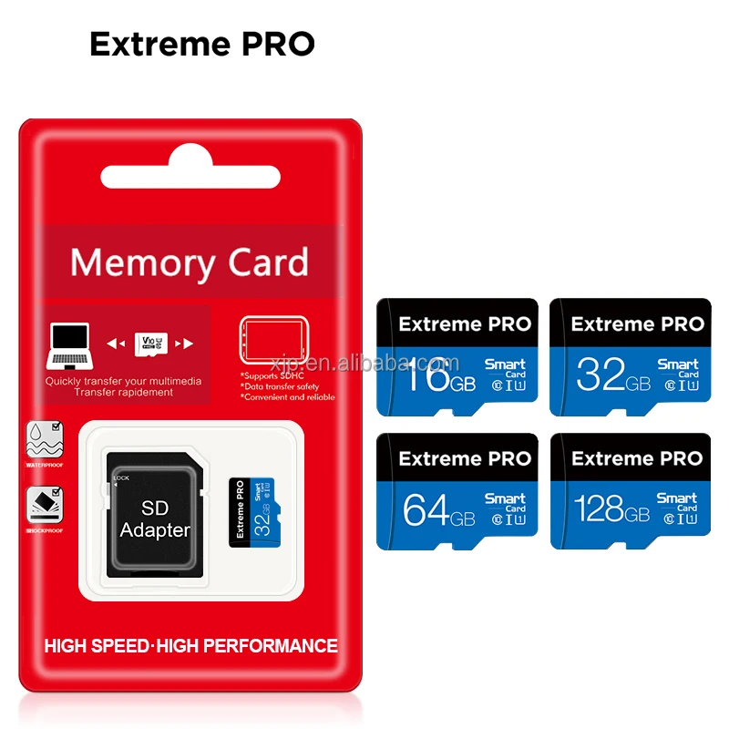 

High Speed Extreme Pro Memory Cards 4GB 8GB 16GB 32GB 64GB 128GB 256GB Micro TF Flash Card CLASS 10 U1 U3 SD Memory Cards
