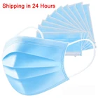 3 Ply Non-Woven Fabric Breathing Disposable Face Mask