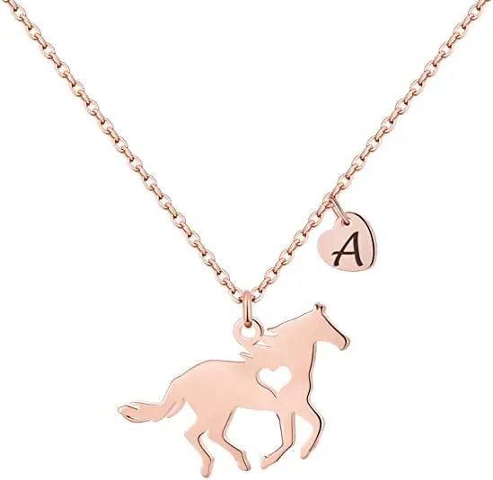 Dainty Horse Necklace Stainless Steel Jewelry for Girls Initial Necklaces, Letter Chokers Gifts for Teen Girls Horse Lovers, As the picture
Dainty Horse Necklace Stainless Steel Jewelry for Girls Initial Necklaces, Letter Chokers Gifts for Teen Girls Horse Lovers, As the picture