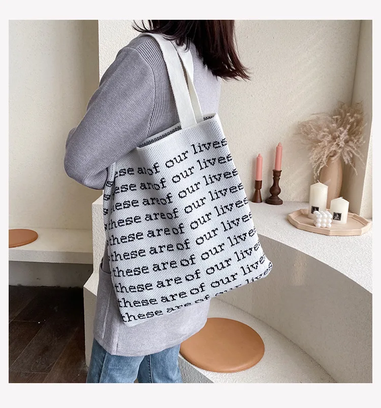HapiMonkey Wholesale & Retail Reusable Designer Knit Handbags Beach Clothing Tote Shopping Girl Bags Cotton Bag
HapiMonkey Wholesale & Retail Reusable Designer Knit Handbags Beach Clothing Tote Shopping Girl Bags Cotton Bag