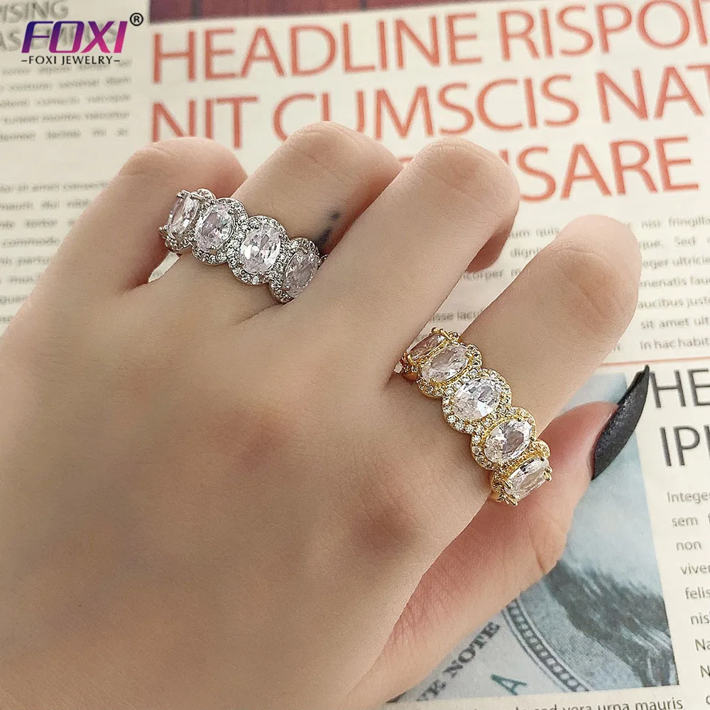 2021 Foxi jewelry unique waterproof cubic zirconia diamond crystal zircon cz rings
2021 Foxi jewelry unique waterproof cubic zirconia diamond crystal zircon cz rings