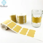Custom Adhesive Sticker Label Kraft Paper Label