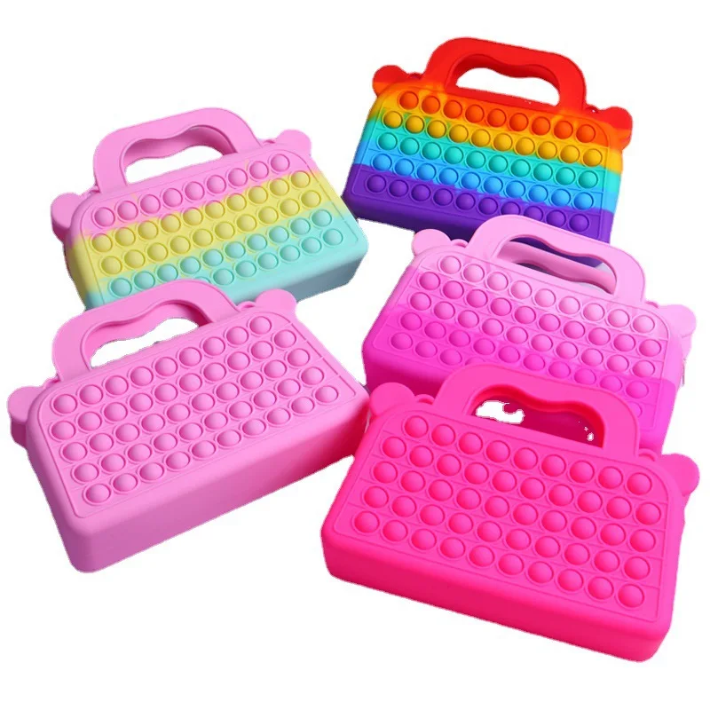 Coin Purse Girls Decompression artifact Purse interactive cartoon silicone toys kids Novelty Handbags Hand bag, Picture
Coin Purse Girls Decompression artifact Purse interactive cartoon silicone toys kids Novelty Handbags Hand bag, Picture