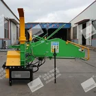 CE Approved Factory Price WC8h 3 Point Hitch Hydraulic PTO Driven Wood Chipper Shredder