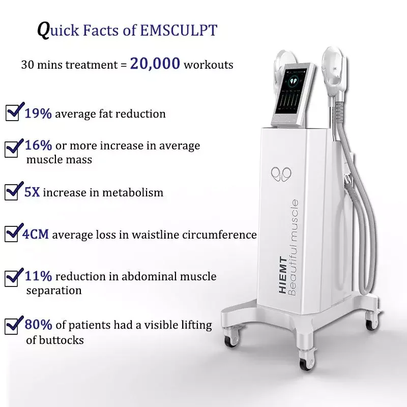 HIEMs HIEMT RENASCULPT Emslim Electromagnetic Muscle Building Fat Burning Slimming
HIEMs HIEMT RENASCULPT Emslim Electromagnetic Muscle Building Fat Burning Slimming