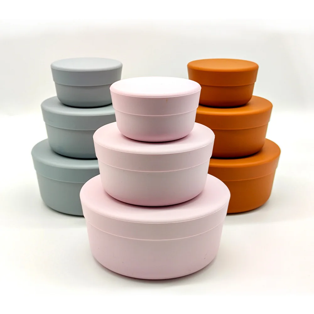 Silicone Kids Bowl With Cover Toddler Snack Storage Containers With Lids Fruit Bowls
Silicone Kids Bowl With Cover Toddler Snack Storage Containers With Lids Fruit Bowls