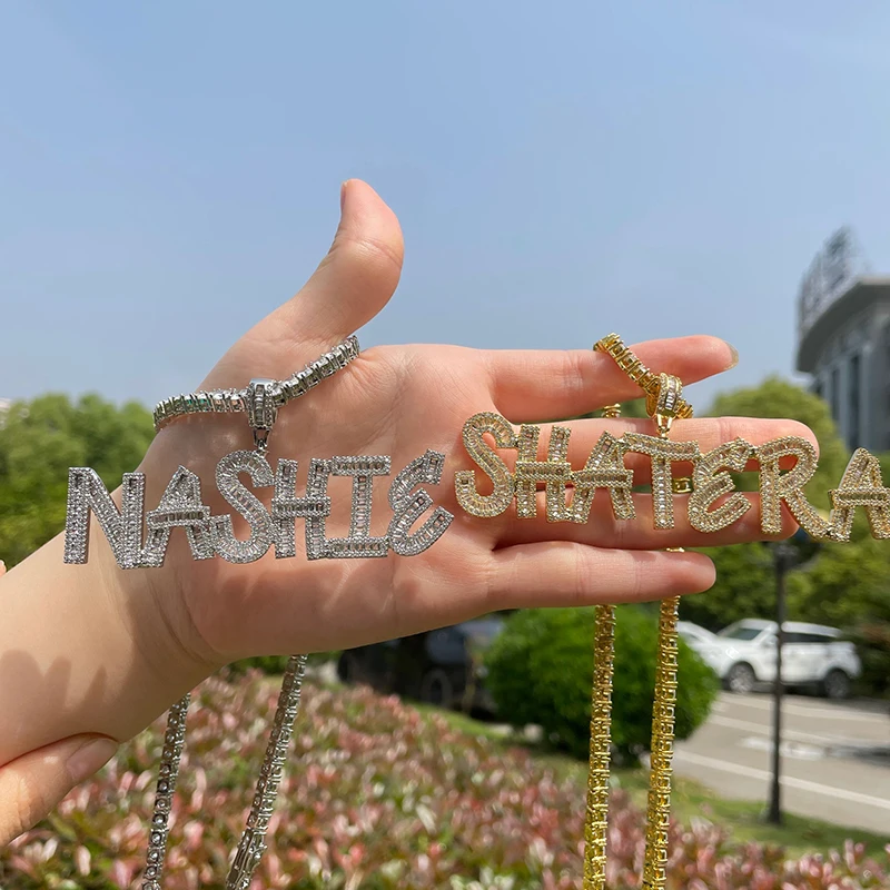 Best Seller Number Stitching Combination Chain Pendant Micro-inlaid Zircon Hip Hop Jewelry Personalized Custom Letter Necklace
Best Seller Number Stitching Combination Chain Pendant Micro-inlaid Zircon Hip Hop Jewelry Personalized Custom Letter Necklace