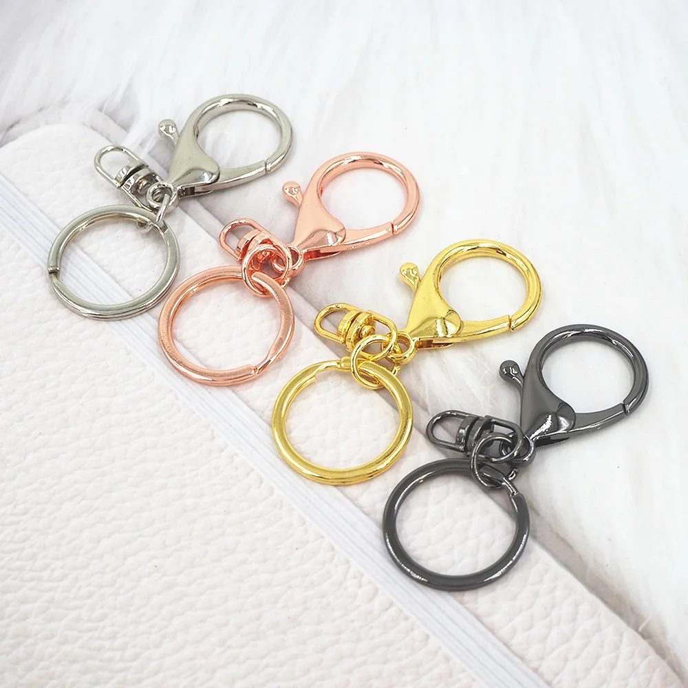 Good Quality 4 Colors Stainless Steel Plated Metal Lobster Clasp Key Hook Chain DIY Jewelry Making Keychain
Good Quality 4 Colors Stainless Steel Plated Metal Lobster Clasp Key Hook Chain DIY Jewelry Making Keychain