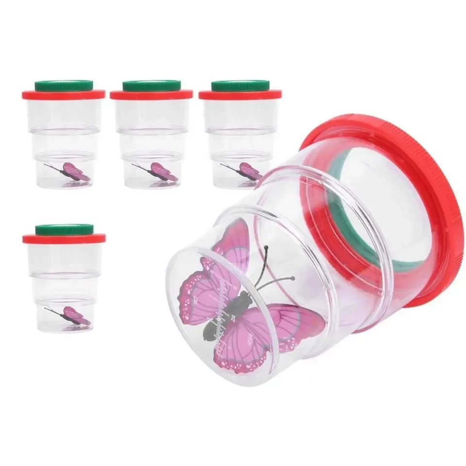 Three-section cup Insect observation Cup Magnifying glass Folding insect observation box Outdoor educational toys
Three-section cup Insect observation Cup Magnifying glass Folding insect observation box Outdoor educational toys