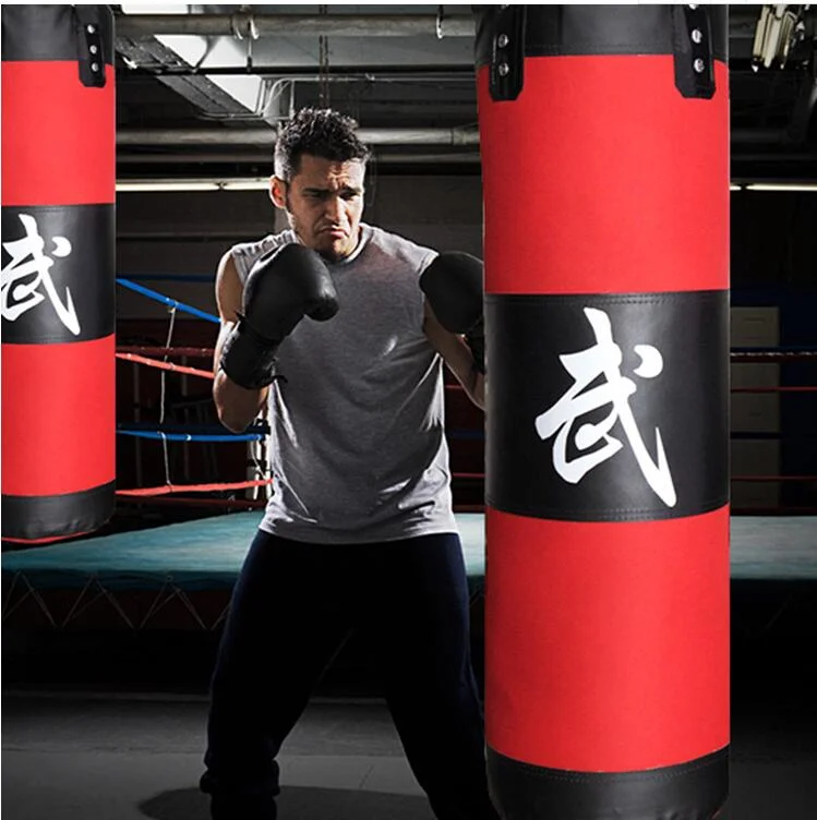 Factory price Heavy PU Hanging Punching Training Kicking Sand Bags Empty Leather Boxing Bag, Black red
Factory price Heavy PU Hanging Punching Training Kicking Sand Bags Empty Leather Boxing Bag, Black red