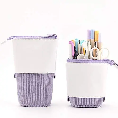2021 fashion INS pencil telescopic stand pencil case PU corduroy vertical color storage bag is very suitable for makeup bags, Blue , purple, pink or customized
2021 fashion INS pencil telescopic stand pencil case PU corduroy vertical color storage bag is very suitable for makeup bags, Blue , purple, pink or customized