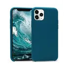 Funcase Microfiber Soft Touch Cell Phone Silicone Cover Original Liquid Silicone Case For Apple phones