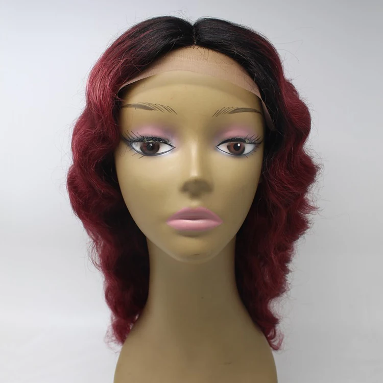 100% Human Hair Lace Front Wigs Brazilian Deep Wavy Hair 360 Swiss Lace Frontal Wig Ombre Red Color for Women
100% Human Hair Lace Front Wigs Brazilian Deep Wavy Hair 360 Swiss Lace Frontal Wig Ombre Red Color for Women