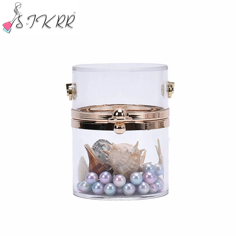 Ins hot sale transparent mini purse for women Pearl Designer Bag chain shoulder handbag stylish Acrylic small bucket bag, Picture
Ins hot sale transparent mini purse for women Pearl Designer Bag chain shoulder handbag stylish Acrylic small bucket bag, Picture
