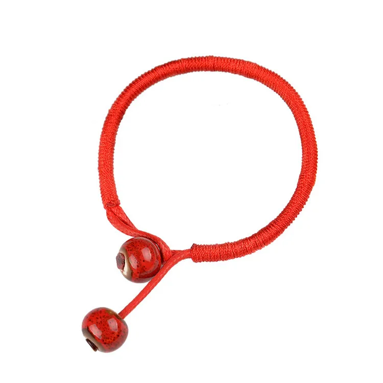 Explosive red rope hand-woven bracelet Fahoma palm pendant hand rope ceramic beads transfer bracelet, Silver,gold or custom
Explosive red rope hand-woven bracelet Fahoma palm pendant hand rope ceramic beads transfer bracelet, Silver,gold or custom