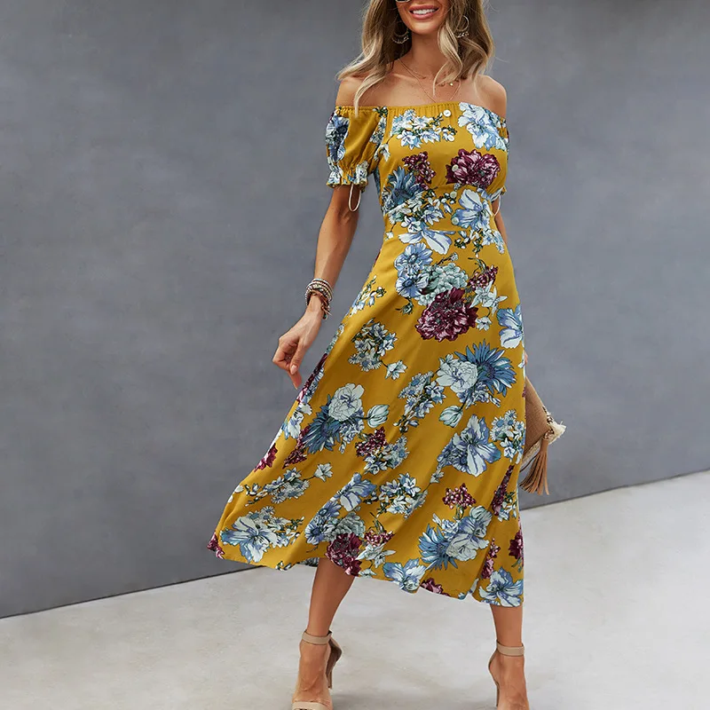 One-Shoulder Wholesale Dropshipping Branded Sexy Womens Evening Dresses Ladies Girls Floral Print Dress, Red
One-Shoulder Wholesale Dropshipping Branded Sexy Womens Evening Dresses Ladies Girls Floral Print Dress, Red