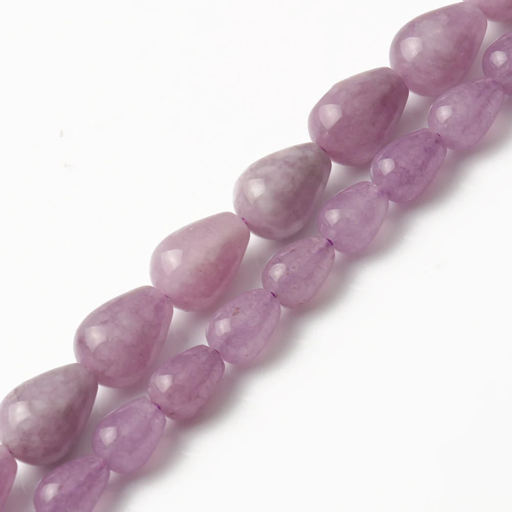 Wholesale 7*10mm/10*14mmm Water Drop Shape Purple Angelites Stone Beads For Jewelry Making
Wholesale 7*10mm/10*14mmm Water Drop Shape Purple Angelites Stone Beads For Jewelry Making