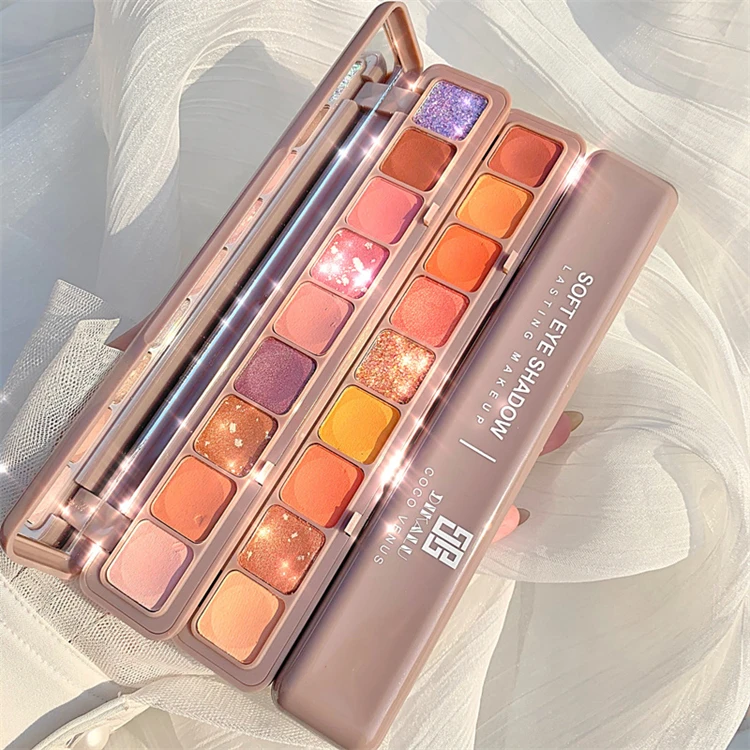 DIKALU 9 color fingertip eyeshadow palette pearly matte waterproof cosmetics long-lasting beauty make up keyboard eyeshadow
DIKALU 9 color fingertip eyeshadow palette pearly matte waterproof cosmetics long-lasting beauty make up keyboard eyeshadow