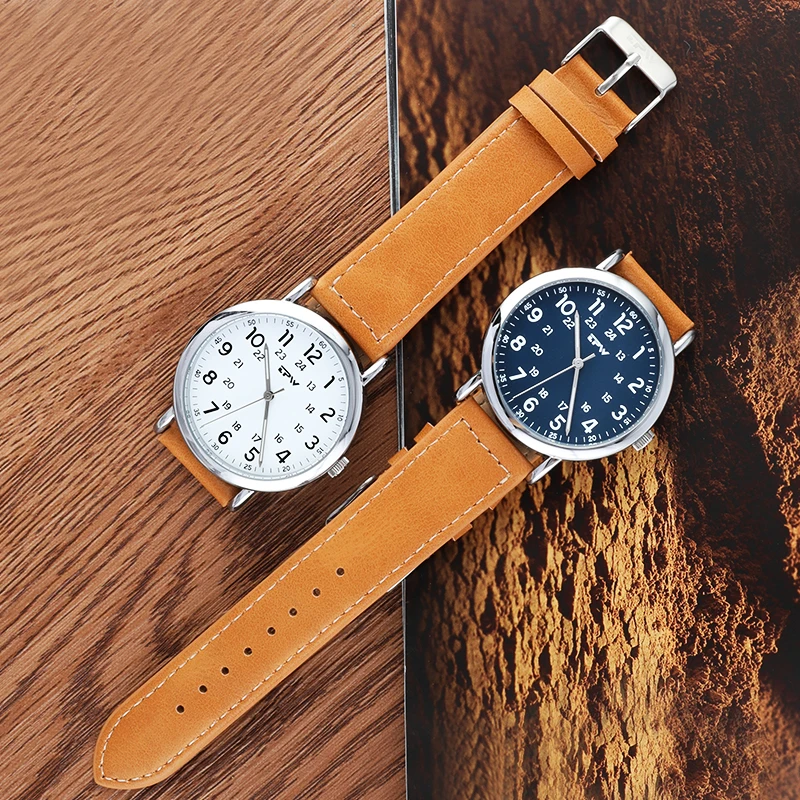 Customized Personalized alloy case PU Leather cheap Minimalist Wrist Watch with Your Logo
Customized Personalized alloy case PU Leather cheap Minimalist Wrist Watch with Your Logo