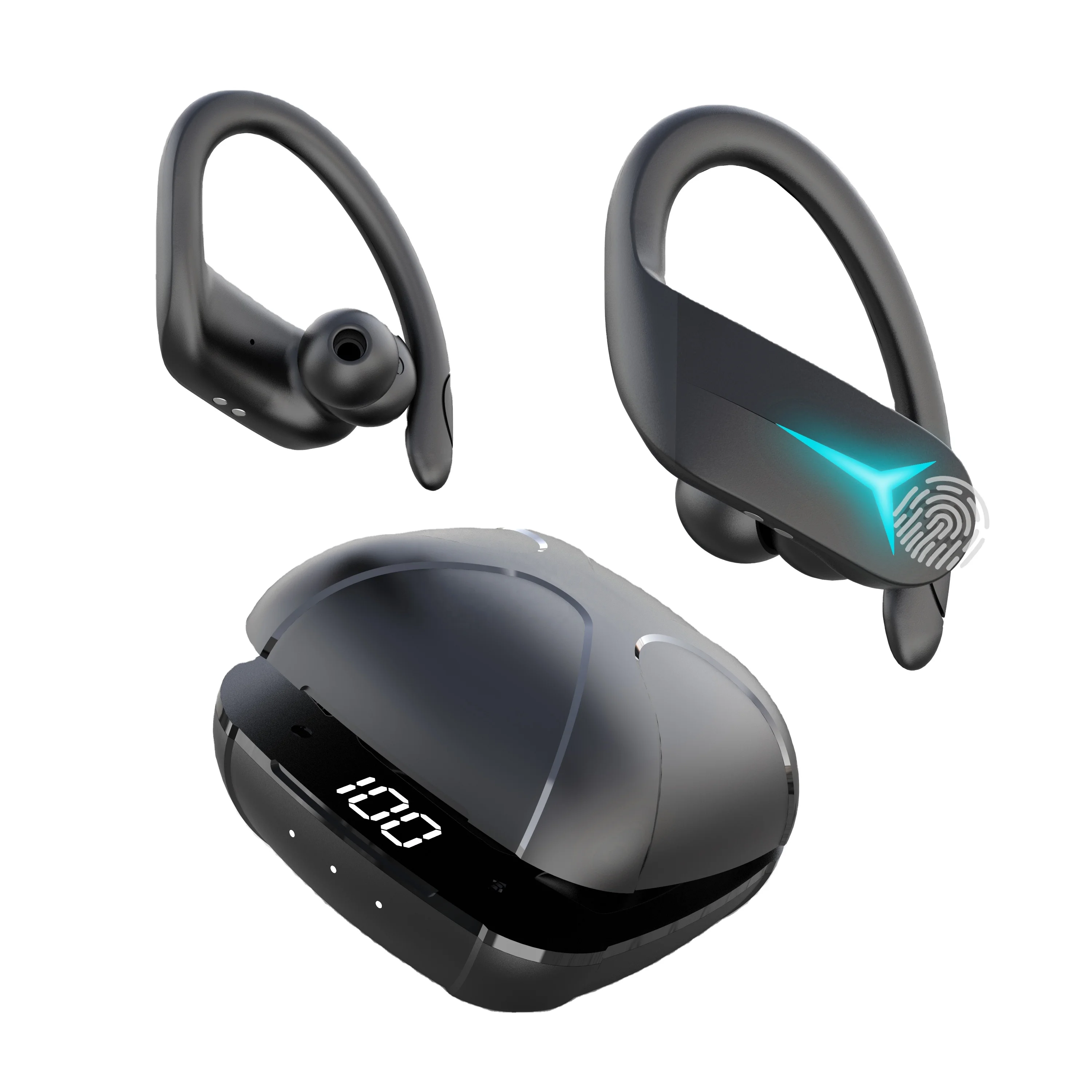 Amazon top selling 2021Hi-Fi Sound B 5.0 TWS IPX5 Waterproof True Wireless Earbuds Ear hooks with Small Charging Case for Sport
Amazon top selling 2021Hi-Fi Sound B 5.0 TWS IPX5 Waterproof True Wireless Earbuds Ear hooks with Small Charging Case for Sport