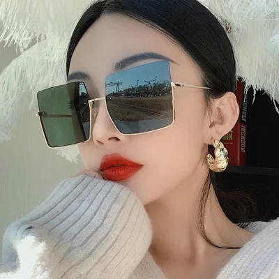 Sunglasses Case Custom Logo Semi-rimless Gradient Sunglasses Women Retro Oversized Square Sun Glasses Fashion Half Frame Shades, Custom colors
Sunglasses Case Custom Logo Semi-rimless Gradient Sunglasses Women Retro Oversized Square Sun Glasses Fashion Half Frame Shades, Custom colors