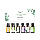Top 6 Blend Massage Oil Aromatherapy Essential Oils Gift Set for Skin spa