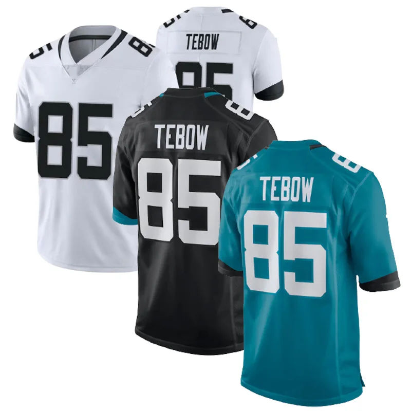 Jacksonville Tim Tebow 85 NF l Jagua rs American Football Jersey Top Quality Shirts Clothing Wear Cheap Wholesale
Jacksonville Tim Tebow 85 NF l Jagua rs American Football Jersey Top Quality Shirts Clothing Wear Cheap Wholesale