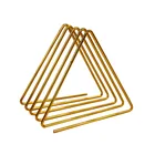 Iron desktop creative triangle small bookshelf Nordic ins metal simple desk storage rack