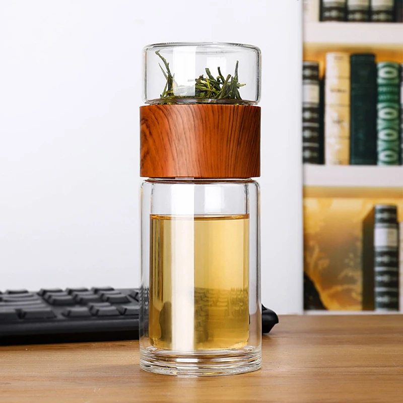 Zogifts durable Double Wall Glass Tea Bottle with Stainless Steel Long Infuser, As picture
Zogifts durable Double Wall Glass Tea Bottle with Stainless Steel Long Infuser, As picture