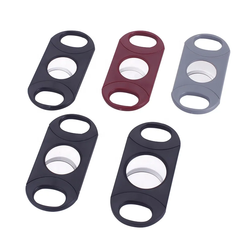 China High Quality Portable Cigar Punch Cutter Table Custom Cigar Guillotine Cutter, Gray/red/black
China High Quality Portable Cigar Punch Cutter Table Custom Cigar Guillotine Cutter, Gray/red/black
