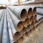 China Factory multiple sizing Q235B weld carbon spiral steel pipe