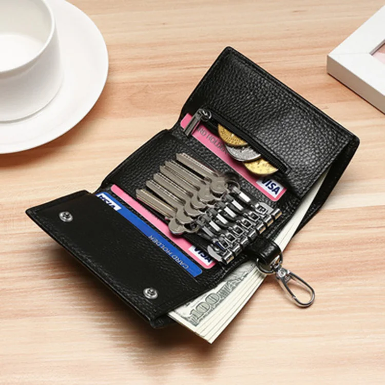 Car Key Chain Pouch Wallet High Quality Wholesale OEM Customized Genuine Leather Key Holder Embossed WM12-008 High Quallity, Various colors available
Car Key Chain Pouch Wallet High Quality Wholesale OEM Customized Genuine Leather Key Holder Embossed WM12-008 High Quallity, Various colors available