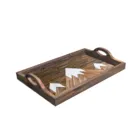 Hot Selling Wood Service Tray For Home Decor