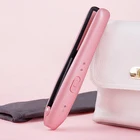 ZEROMAX ZX8525 hot sale wireless rechargeable hair straighttener portable hair flat iron straighttener