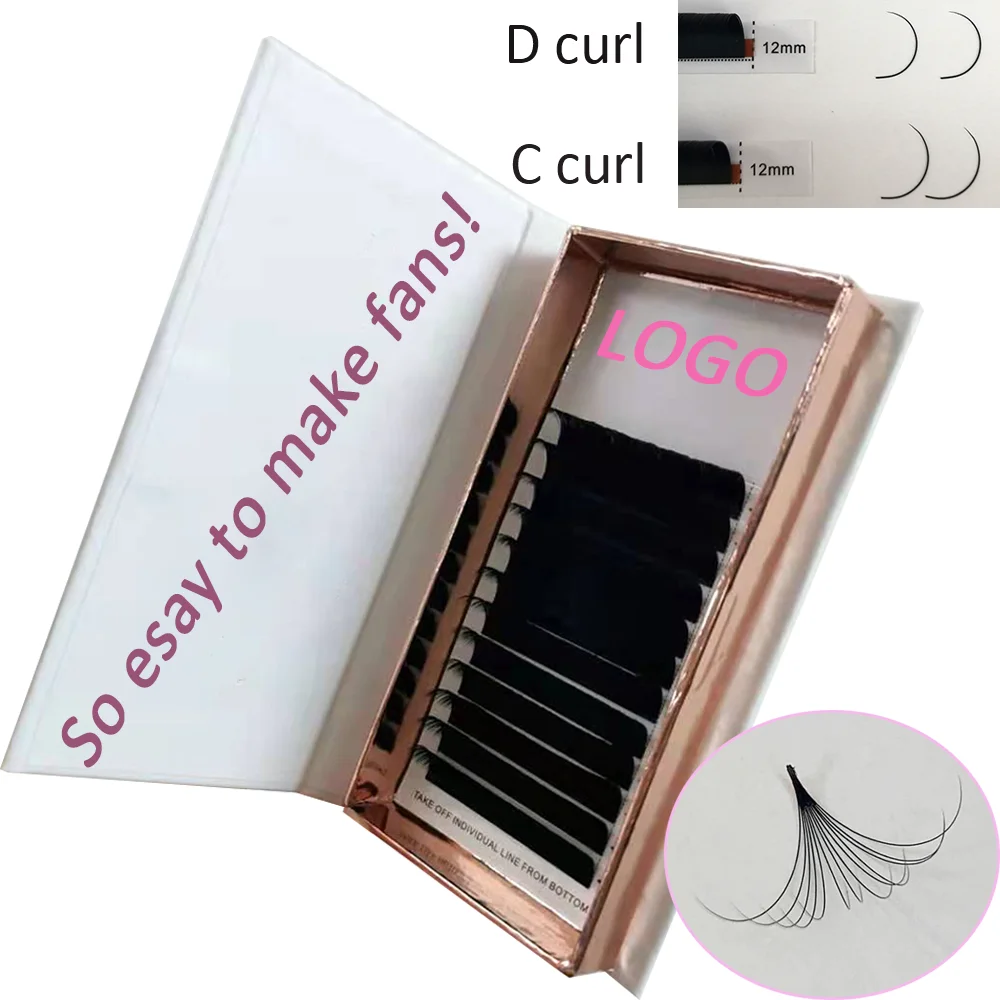 easy fan eyelash extentions volume eyelash private label lash supplies mink individual eyelash extension, Black
easy fan eyelash extentions volume eyelash private label lash supplies mink individual eyelash extension, Black