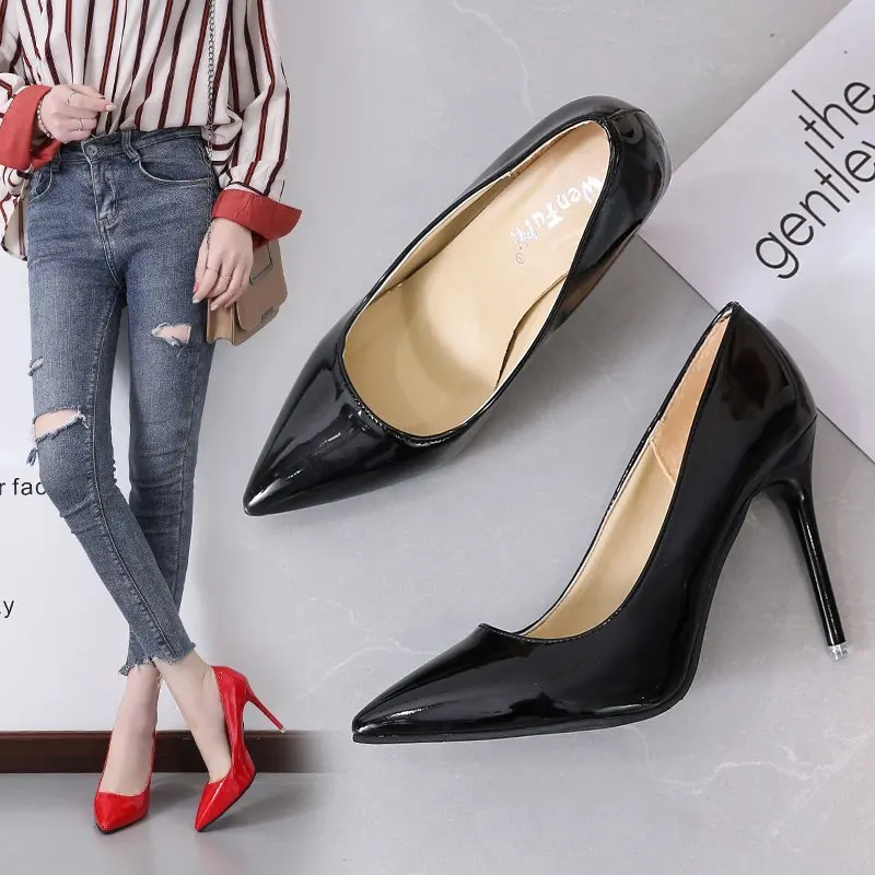 Hot Sell Custom Simple Style Custom Lady Heeled Shoes Casual Office High Heels Big Size Shoes, Black/white/gray/red/pink/apricot
Hot Sell Custom Simple Style Custom Lady Heeled Shoes Casual Office High Heels Big Size Shoes, Black/white/gray/red/pink/apricot