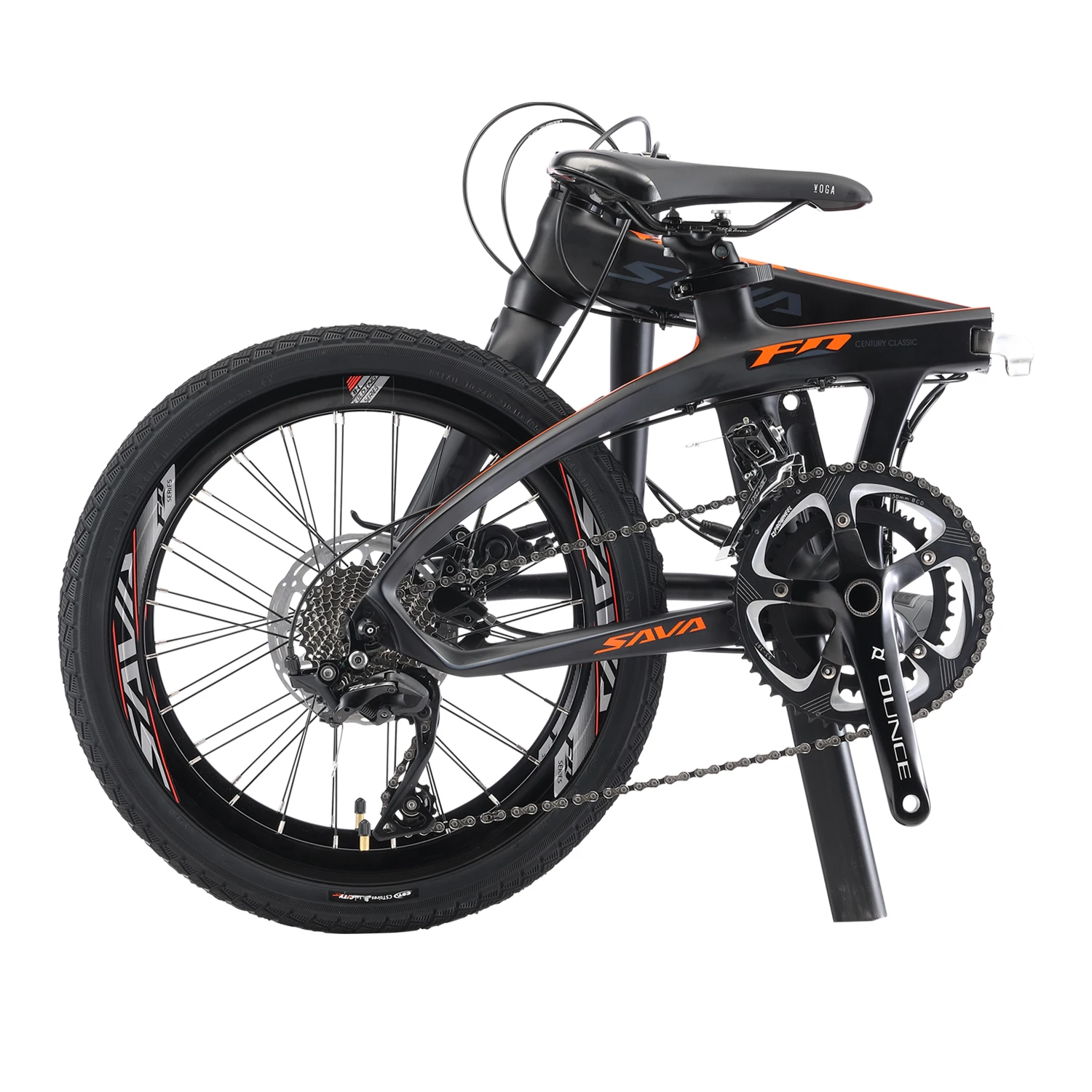 SAVA Folding Bike 20 inch Carbon Fiber Folding Bicycle Single Arm Folding Bike 20 Speeds Bike Foldable Bicycle, Black red/black blue/black orange
SAVA Folding Bike 20 inch Carbon Fiber Folding Bicycle Single Arm Folding Bike 20 Speeds Bike Foldable Bicycle, Black red/black blue/black orange
