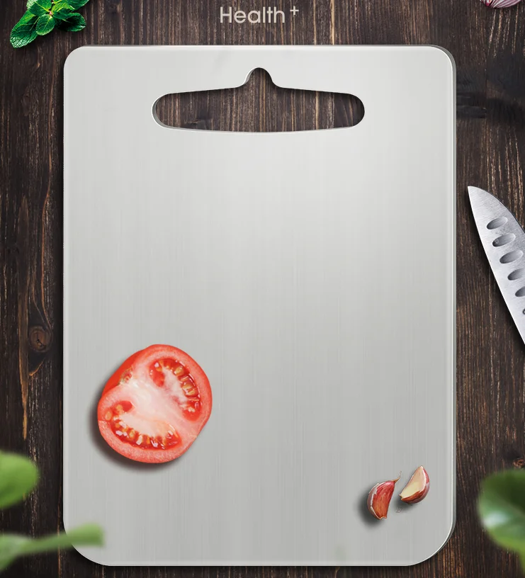Anti-mold Chopping Board Chopping Block Cutting Board Luxurious Titanium Mildew Proof High-grade Metal Single Piece Package, Origin
Anti-mold Chopping Board Chopping Block Cutting Board Luxurious Titanium Mildew Proof High-grade Metal Single Piece Package, Origin
