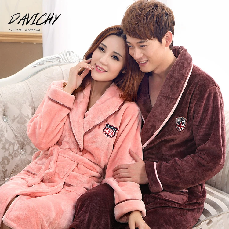 Winter Custom Plush Women Robes Flannel Family Night Gown Softness Warm Coral Fleece Men Bath Robe
Winter Custom Plush Women Robes Flannel Family Night Gown Softness Warm Coral Fleece Men Bath Robe