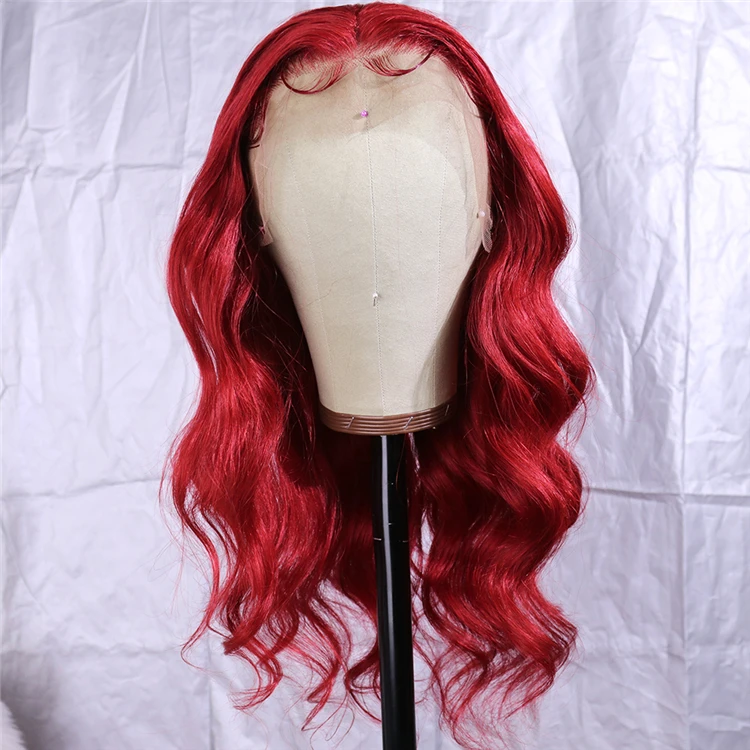 Red Lace Front Human hair Wig Loose Wave with baby hair Long Body Wave Wig Hair for Women
Red Lace Front Human hair Wig Loose Wave with baby hair Long Body Wave Wig Hair for Women