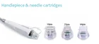 Peel Fractional RF Peel Golden Microneedle Device Tips For Sale Changeable Cartridges