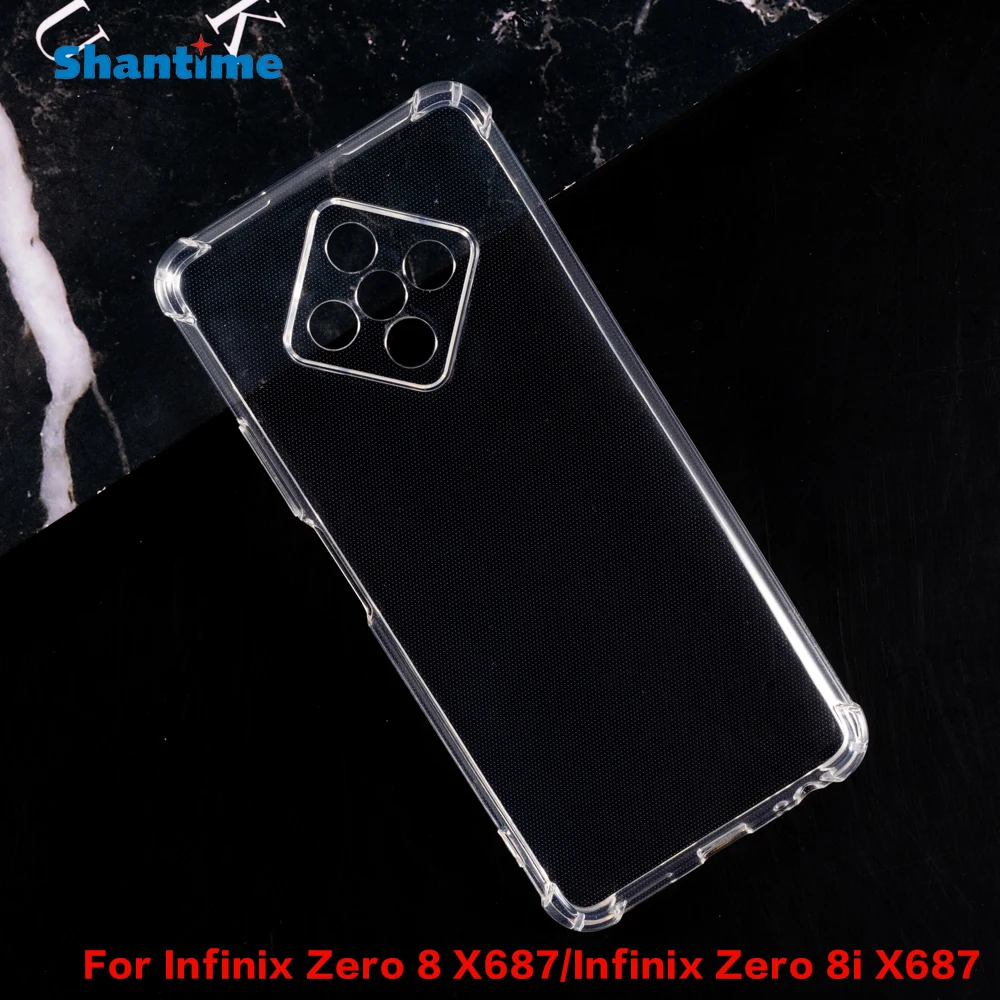 For Infinix Zero 8 X687 Case Ultra Crystal Clear Shock Absorption Technology Bumper Soft TPU Cover Case For Infinix Zero 8i X687, Transparent
For Infinix Zero 8 X687 Case Ultra Crystal Clear Shock Absorption Technology Bumper Soft TPU Cover Case For Infinix Zero 8i X687, Transparent
