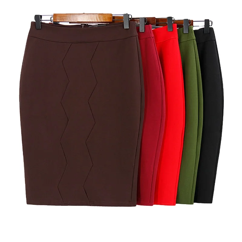 2021 Factory Wholesale Half Length Women's Big Size Buttock Knitted Elastic Pencil Skirt, Customized
2021 Factory Wholesale Half Length Women's Big Size Buttock Knitted Elastic Pencil Skirt, Customized