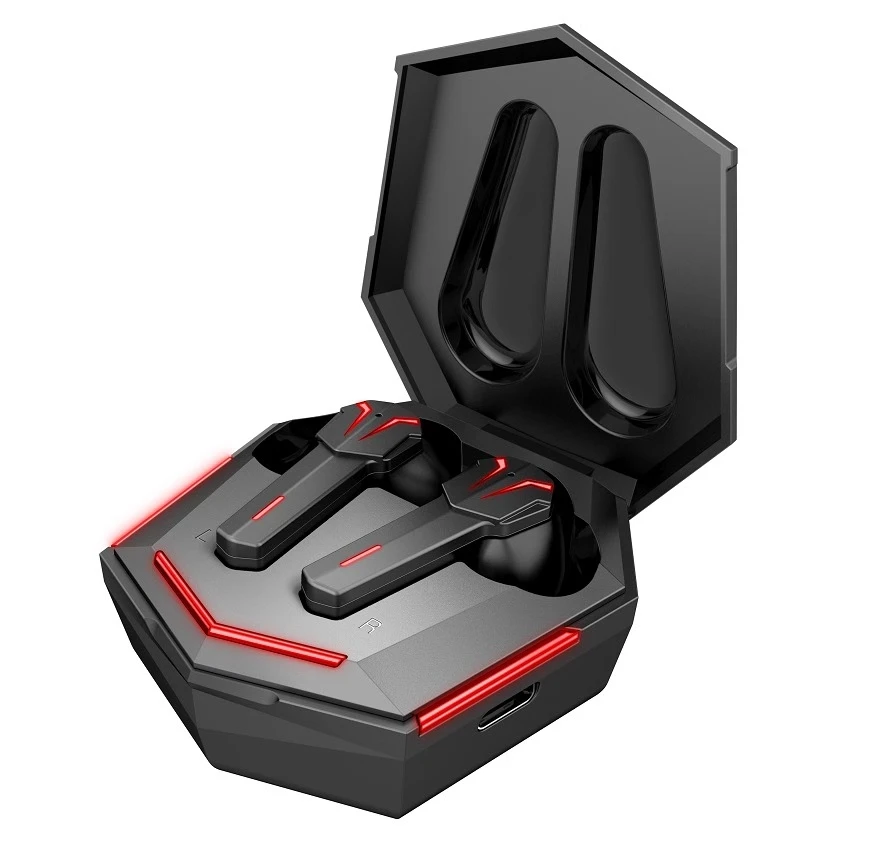Touch Control Waterproof TWS Earbuds Gaming Low Latency Bluetooth Headsets In Earphones With Microphone
Touch Control Waterproof TWS Earbuds Gaming Low Latency Bluetooth Headsets In Earphones With Microphone