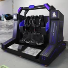 9d virtual reality experience pendulum vr roller coaster simulator game machine for sale