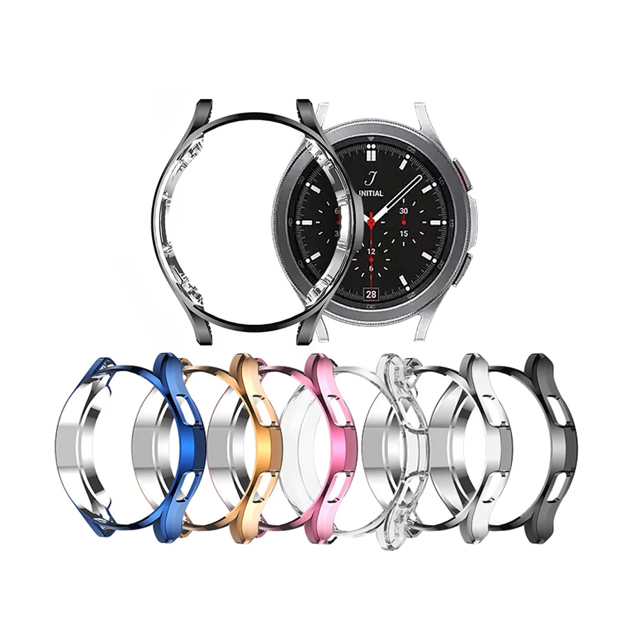 Fashion Electroplating Shockproof TPU Hollow Watch Case For Samsung Galaxy Watch 4, 6 colors
Fashion Electroplating Shockproof TPU Hollow Watch Case For Samsung Galaxy Watch 4, 6 colors