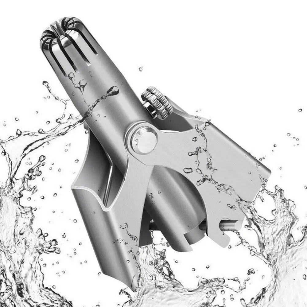 Mini Manual Men Women Stainless Steel Ear Nose Hair Trimmer Practical Ear Hair Razor Manual Cutter Nasal Shaver, Silver
Mini Manual Men Women Stainless Steel Ear Nose Hair Trimmer Practical Ear Hair Razor Manual Cutter Nasal Shaver, Silver