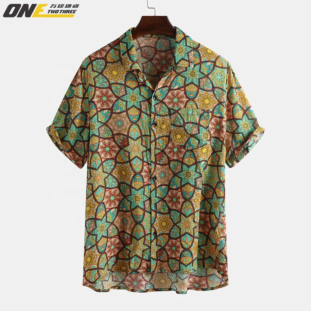 Printed design funny 100% cotton men wear hawaiian beach shirt short sleeve for man beach product, Custom color
Printed design funny 100% cotton men wear hawaiian beach shirt short sleeve for man beach product, Custom color