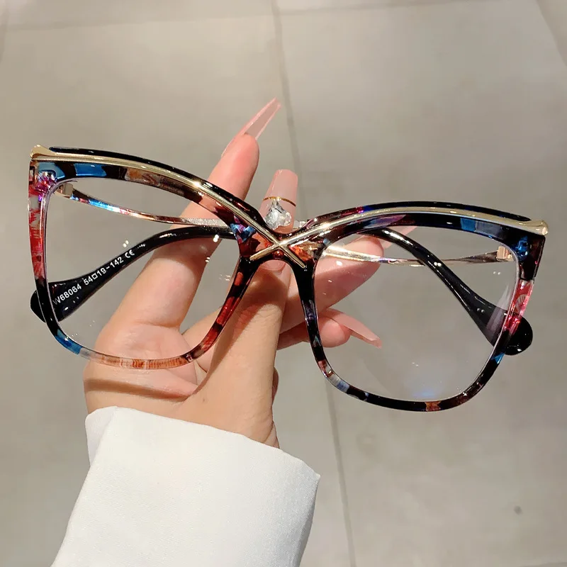 8729 Sexy Leopard Eyeglasses Frames Cat Eye Anti Blue Light Optical Glasses Frames Oversized Women Fashion Computer Eyewear
8729 Sexy Leopard Eyeglasses Frames Cat Eye Anti Blue Light Optical Glasses Frames Oversized Women Fashion Computer Eyewear